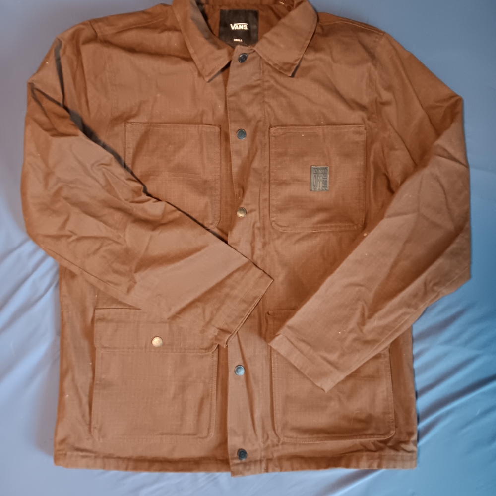Vans Men's Chocolate Brown Shirt Jacket